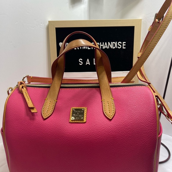 Dooney & Bourke Pink Satchel - Picture 4 of 15